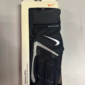 Nike Sphere Elite Blue and Black Batting Gloves